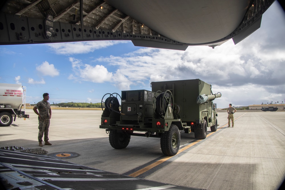 Strategic Mobility Exercise in Support of Marine Aviation Support Activity 23