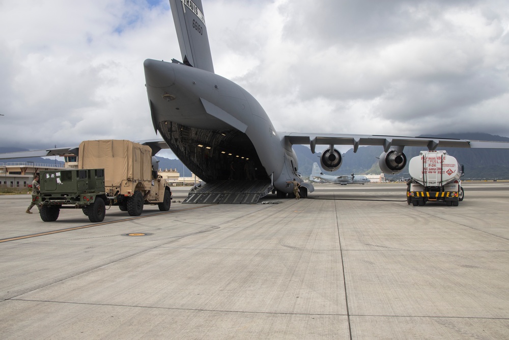 Strategic Mobility Exercise in Support of Marine Aviation Support Activity 23