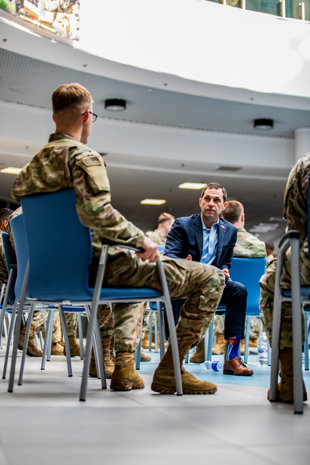 Nancy Pelosi Among Others Visits 82nd Airborne Division