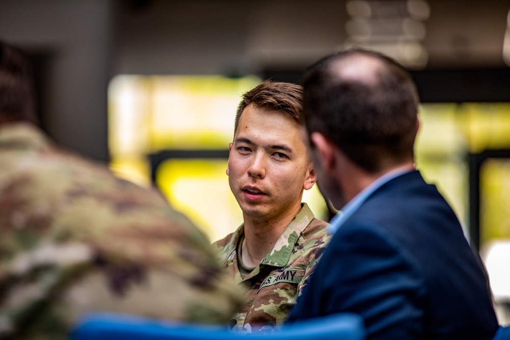 Nancy Pelosi Among Others Visits 82nd Airborne Division