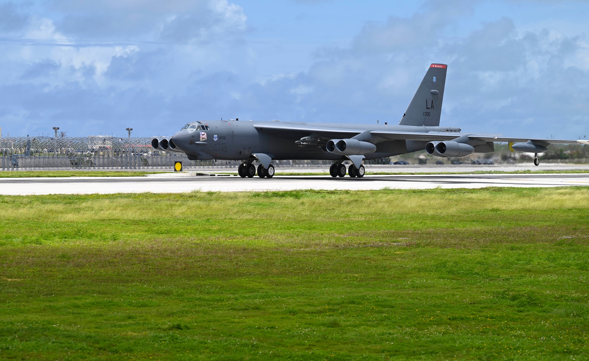 Barksdale B-52s arrive in Guam to support Bomber Task Force 