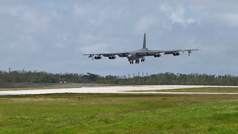 DVIDS - Images - Barksdale B-52s arrive in Guam to support Bomber Task ...