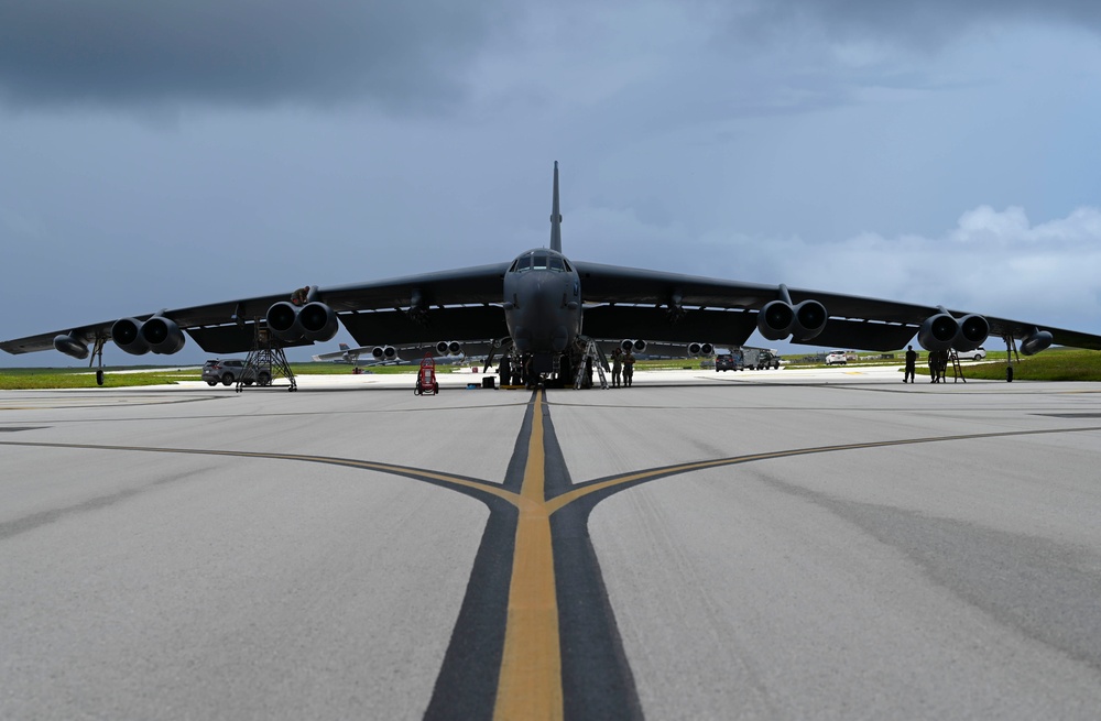 DVIDS - Images - Barksdale B-52s Arrive In Guam To Support Bomber Task ...