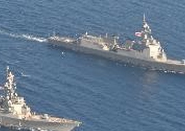 USS John Finn, JMSDF Conduct Bilateral Exercise