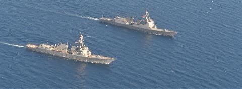 USS John Finn, JMSDF Conduct Bilateral Exercise