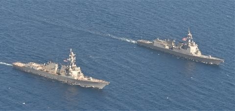 USS John Finn, JMSDF Conduct Bilateral Exercise