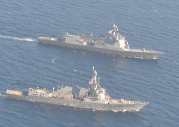 USS John Finn, JMSDF Conduct Bilateral Exercise
