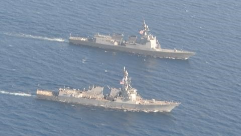 USS John Finn, JMSDF Conduct Bilateral Exercise