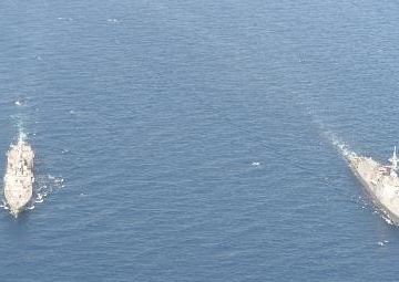 USS John Finn, JMSDF Conduct Bilateral Exercise