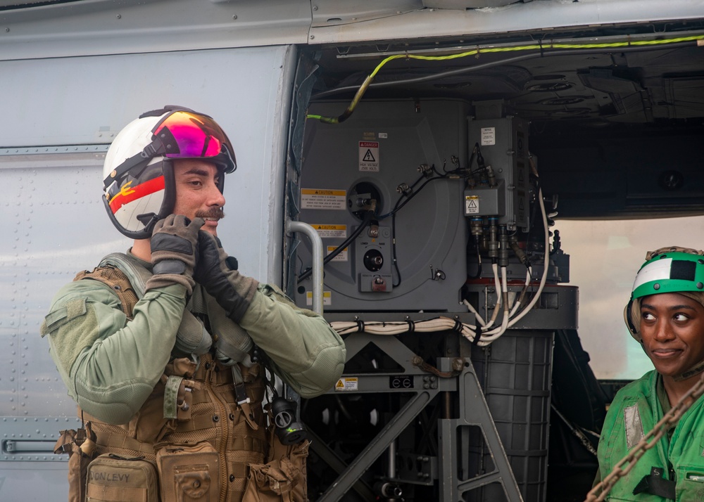 Sailors Conduct Flight Operations Aboard USS John Finn (DDG 113),  10 July