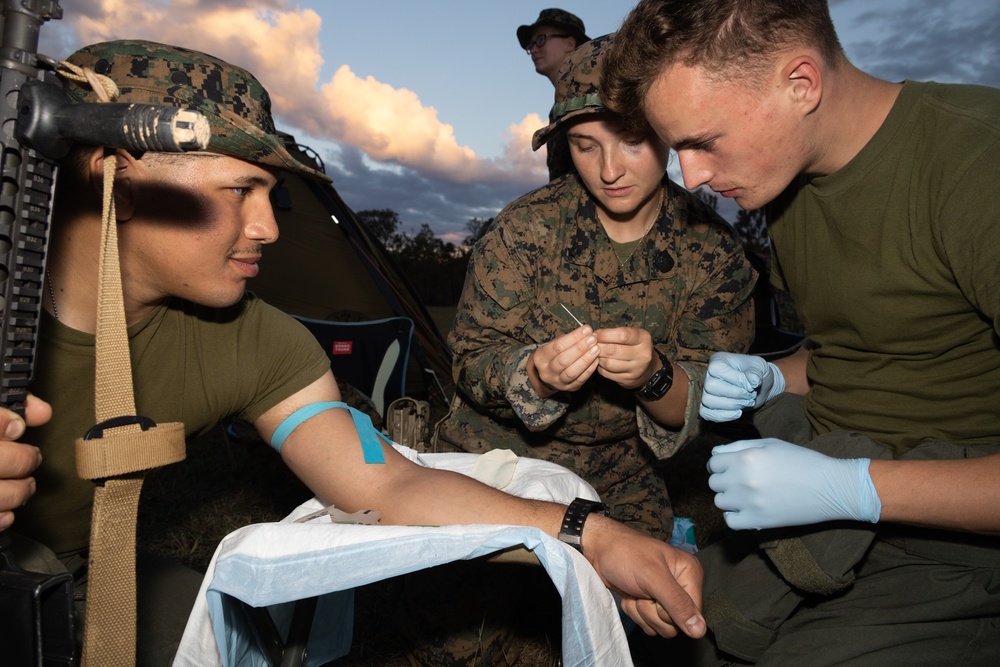 EABO in Australia, Medical Ops: Ultrasound, Mass Cas, and IV Training