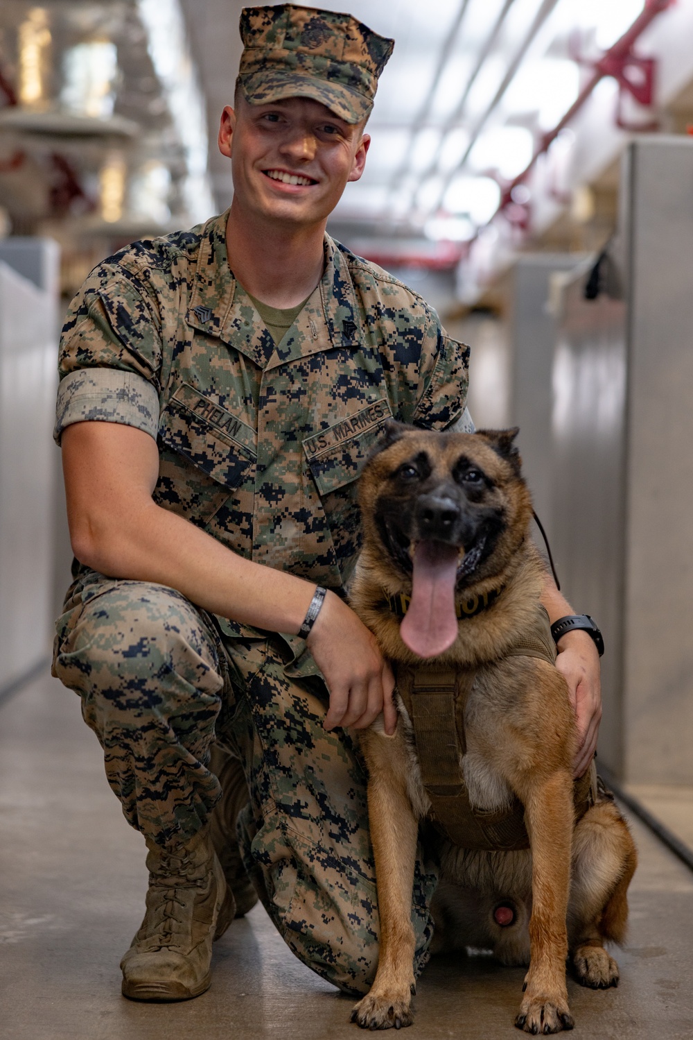 Being Stationed in Okinawa: Sgt. Phelan and MWD Graco