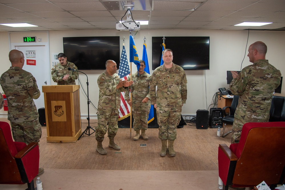 378th EAMXS holds assumption of command ceremony