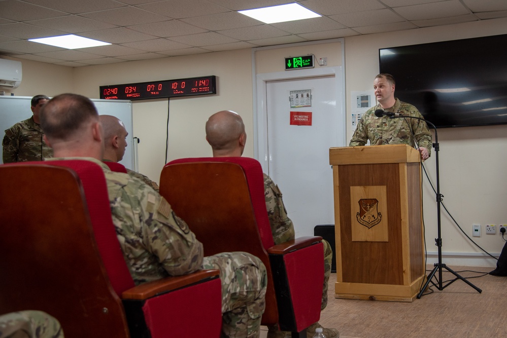 378th EAMXS holds assumption of command ceremony