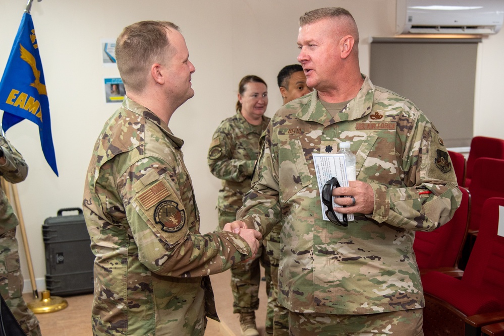 378th EAMXS holds assumption of command ceremony