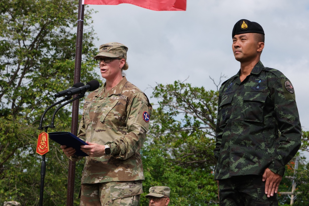 U.S. Army and Royal Thai Army conduct opening ceremony for Hanuman Guardian 2023