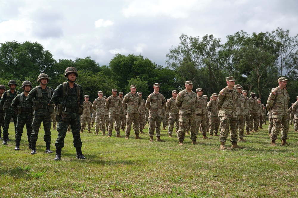 U.S. Army and Royal Thai Army conduct opening ceremony for Hanuman Guardian 2023