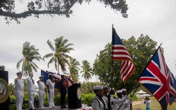 NSF Diego Garcia Conducts Change of Command Ceremony