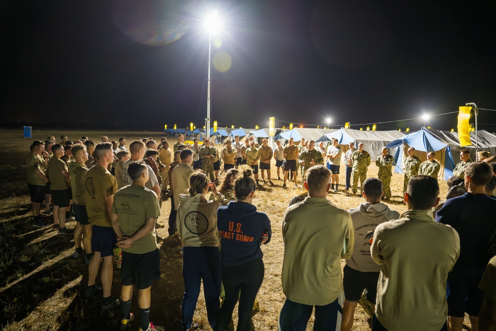 U.S. Coast Guard Port Security Unit 312 conducts training in Bowen, Australia