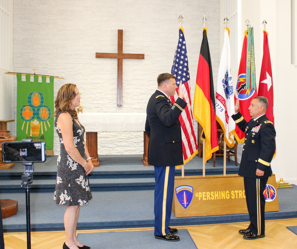 56th Artillery Command Army Reserve (ADOS) Chaplain Promoted to Lieutenant Colonel 