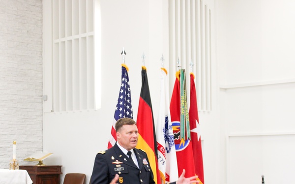 56th Artillery Command Army Reserve (ADOS) Chaplain Promoted to Lieutenant Colonel 