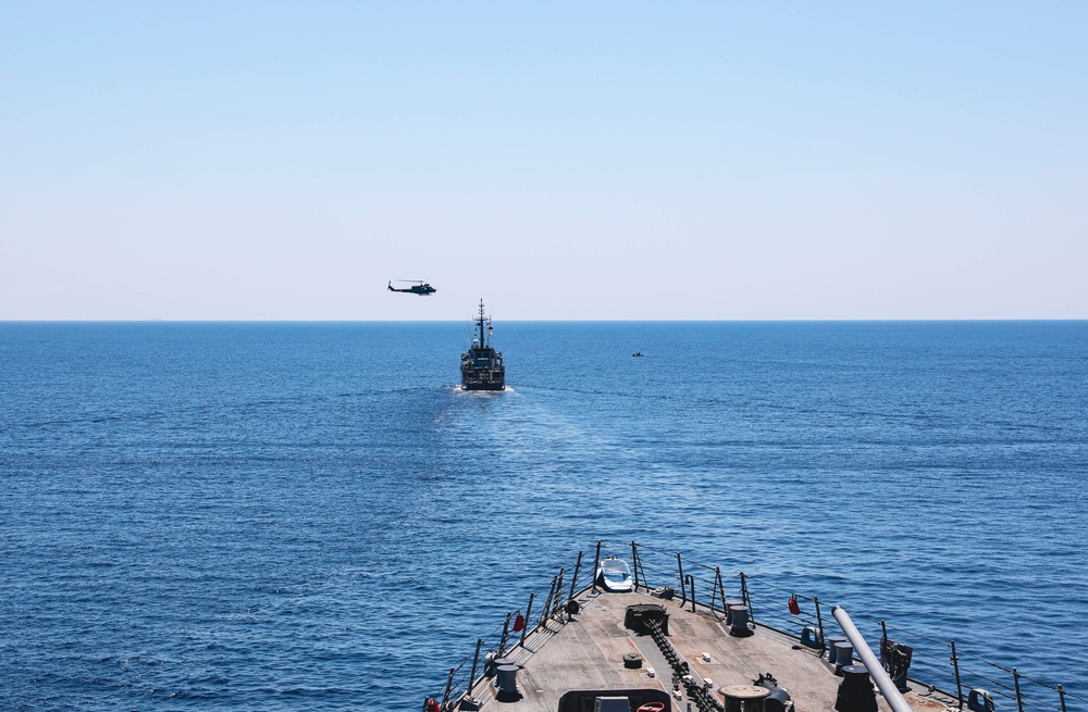 USS Paul Ignatius Conducts Mine Warfare Exercise with NATO Allies