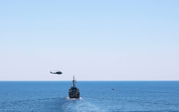 USS Paul Ignatius Conducts Mine Warfare Exercise with NATO Allies
