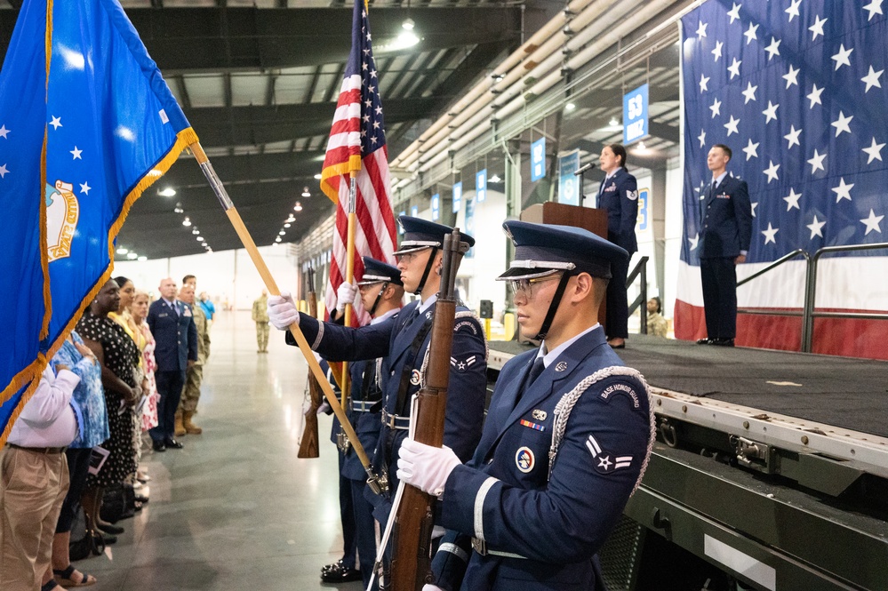 436th AW Change of Command