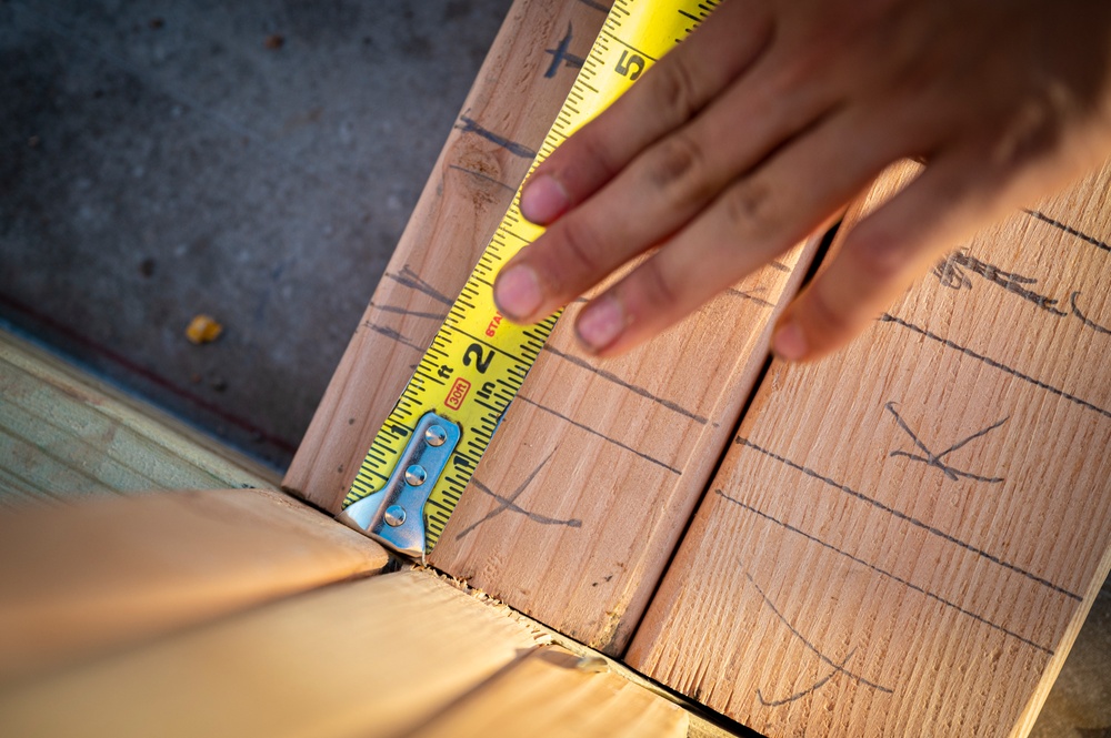 103rd Engineers help build houses for disabled native veterans