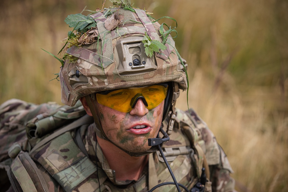 Royal Military Academy Sandhurst trains at Grafenwoehr