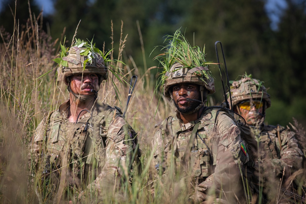 Royal Military Academy Sandhurst trains at Grafenwoehr