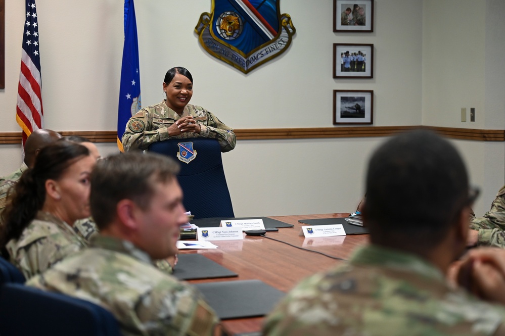 AFGSC Command Chief visits Team Kirtland