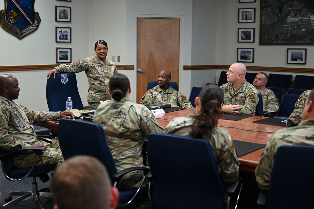AFGSC Command Chief visits Team Kirtland