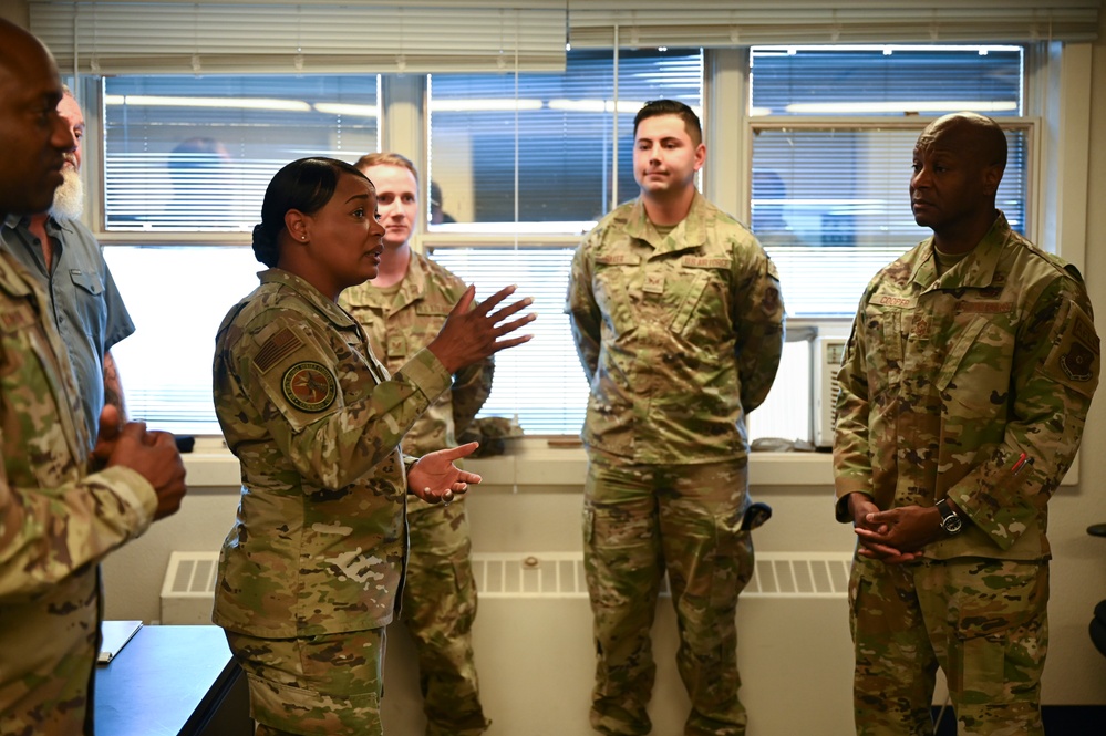 AFGSC Command Chief visits Team Kirtland
