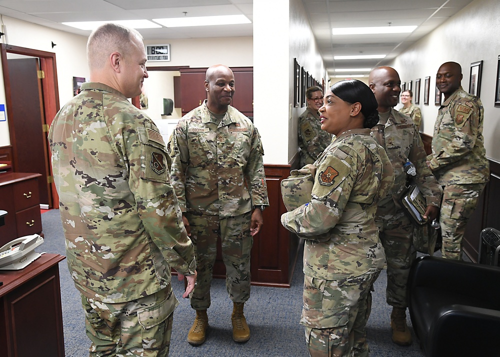 AFGSC Command Chief visits Team Kirtland