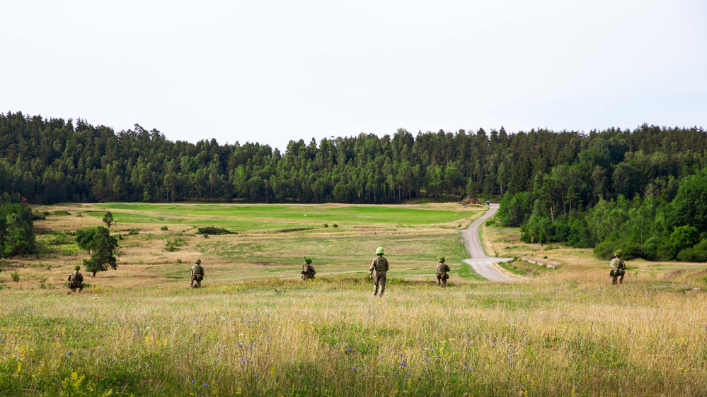 Royal Military Academy Sandhurst trains at Grafenwoehr