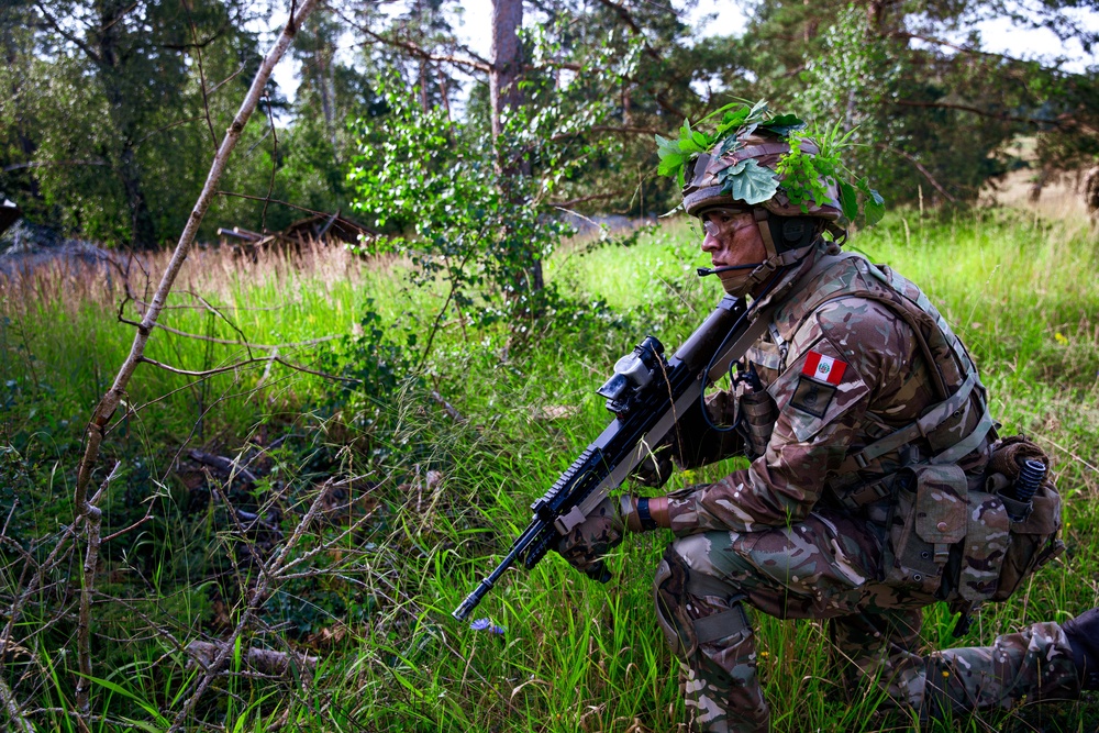 Royal Military Academy Sandhurst trains at Grafenwoehr