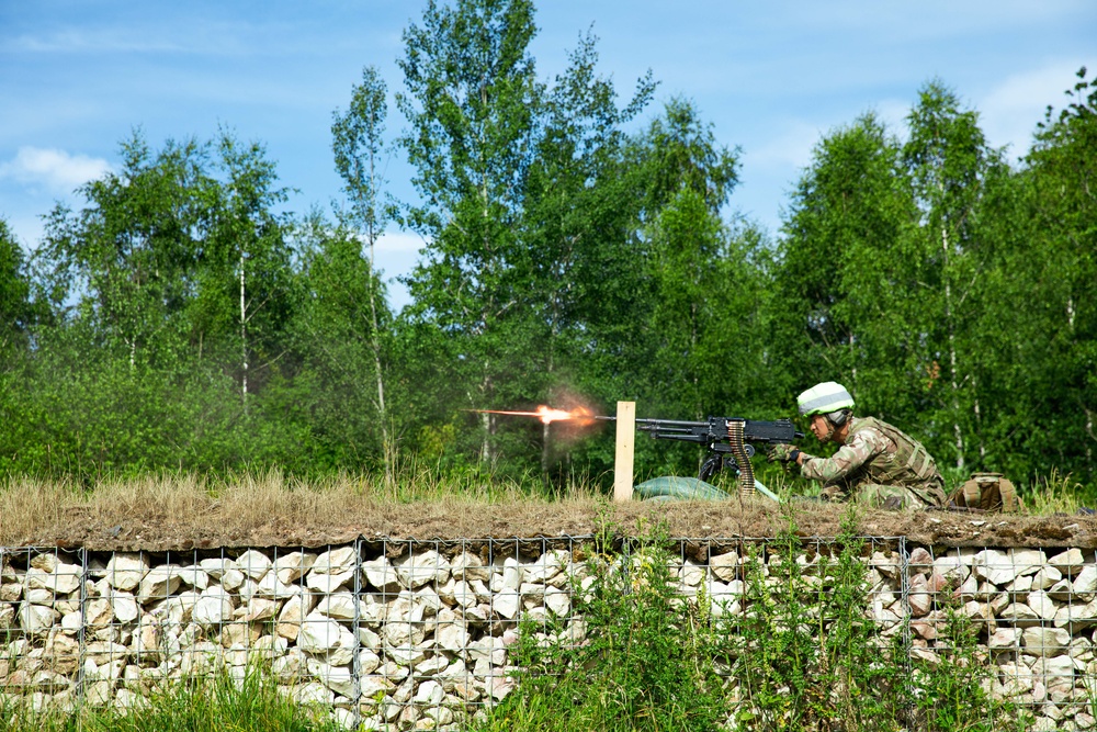 Royal Military Academy Sandhurst trains at Grafenwoehr