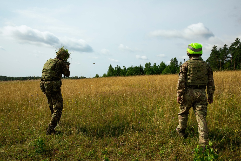 Royal Military Academy Sandhurst trains at Grafenwoehr