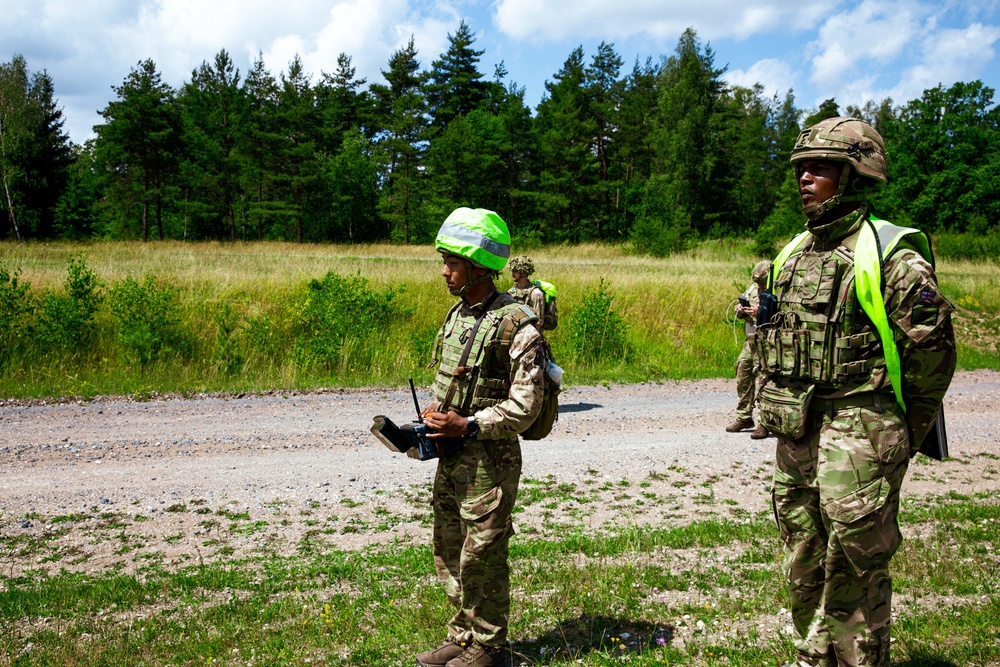Royal Military Academy Sandhurst trains at Grafenwoehr