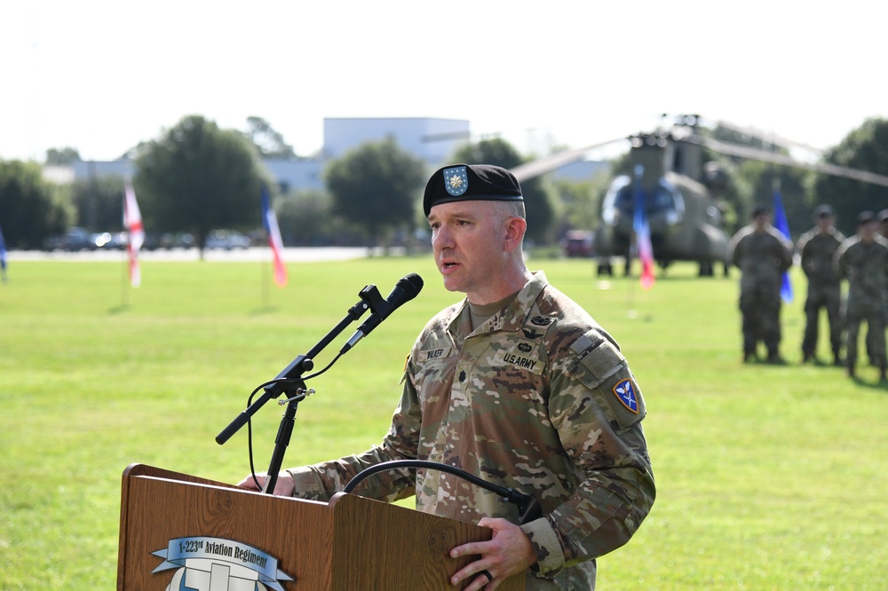 1-223d Change of Command