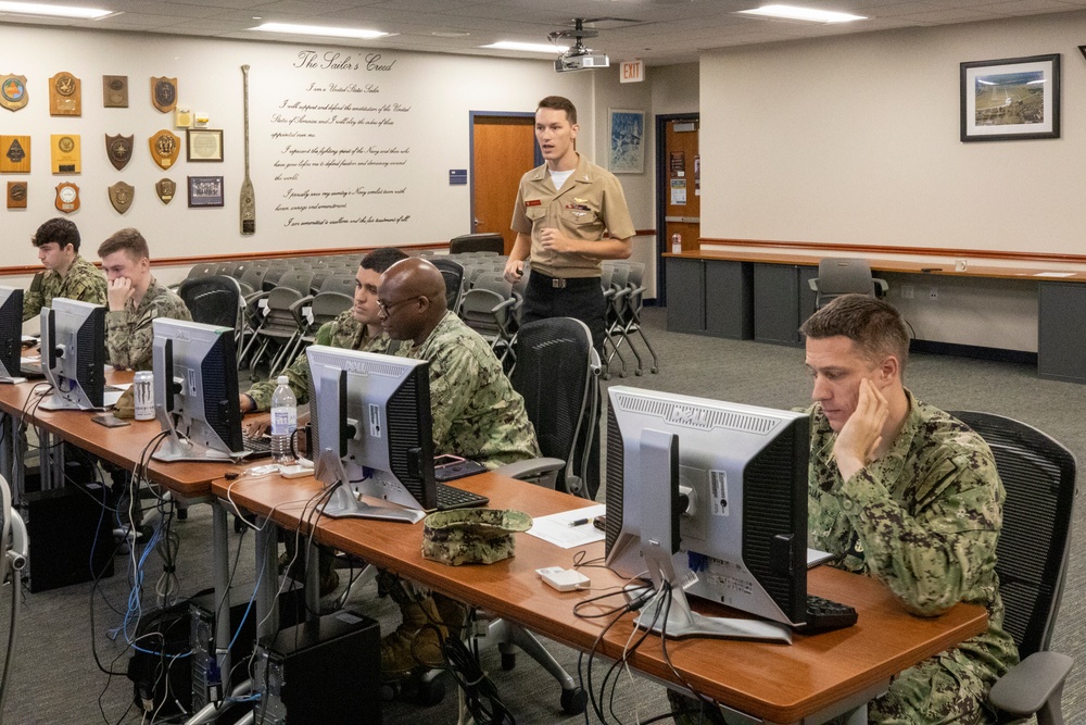 Students Receive Instruction on the Joint Air Logistics Information System