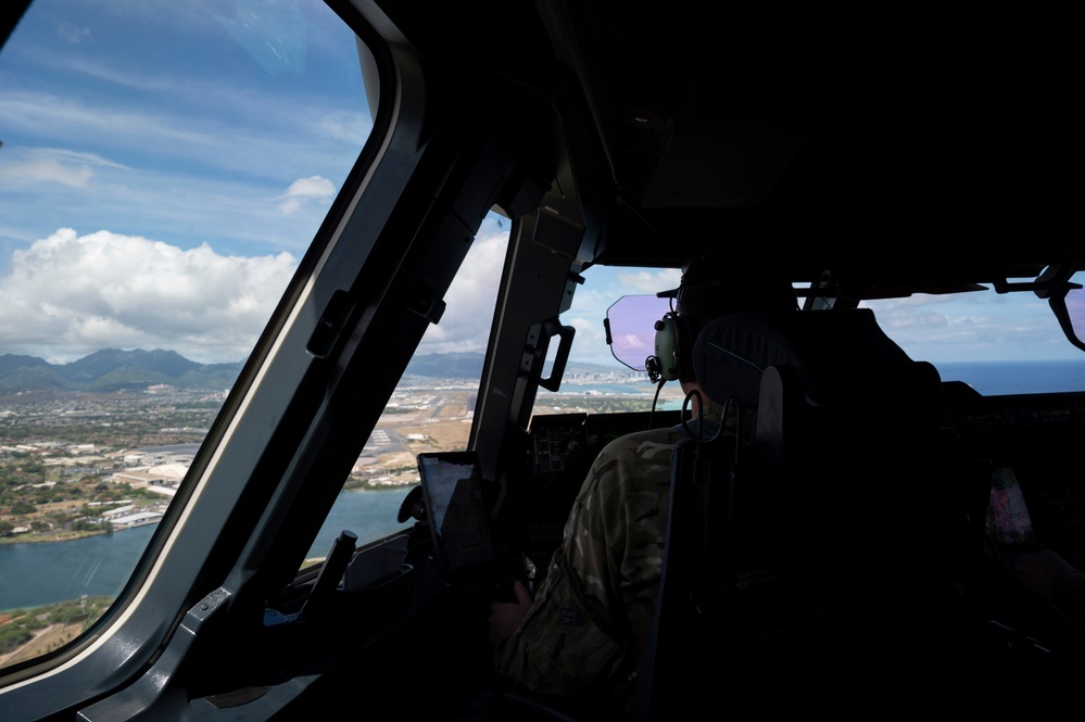 MG23: A400M Atlas familiarization flight