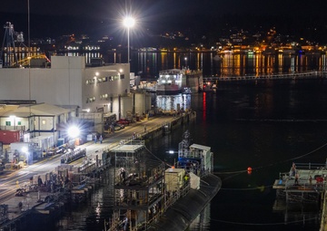 Structural Upgrades Complete on Dry Dock 5, USS Connecticut Docks for Availability