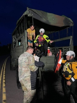 Vermont National Guard and Urban Search and Rescue Teams Assist in Flood Response Efforts