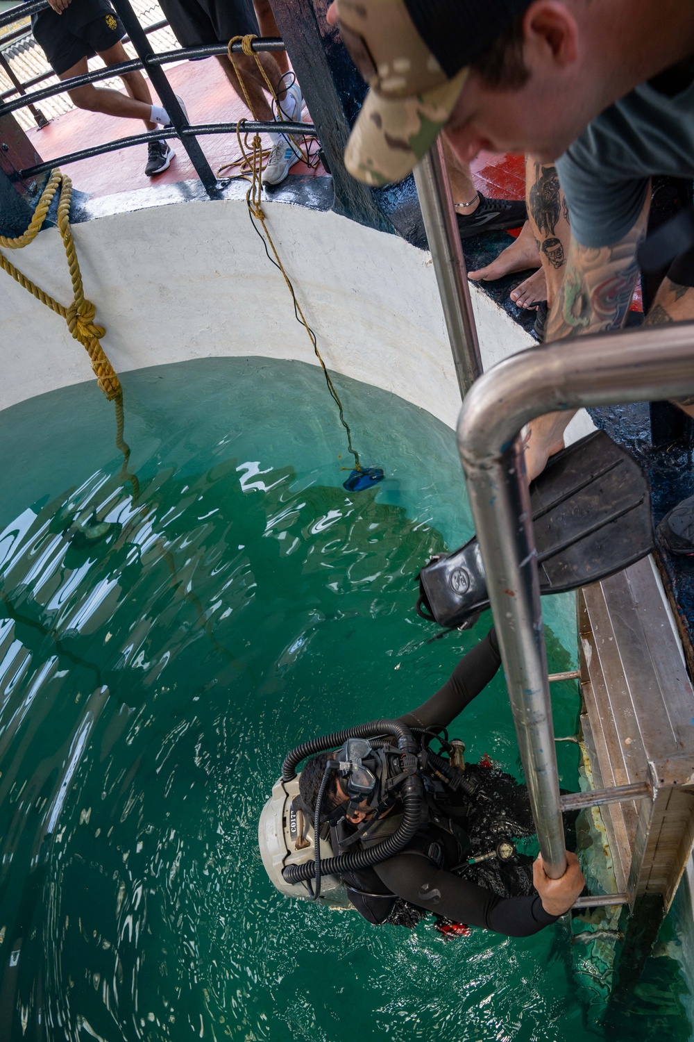 MDSU, Indian Navy Participate In SALVEX