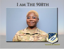 I am The 908th: Staff Sgt. Jasmine Brinson