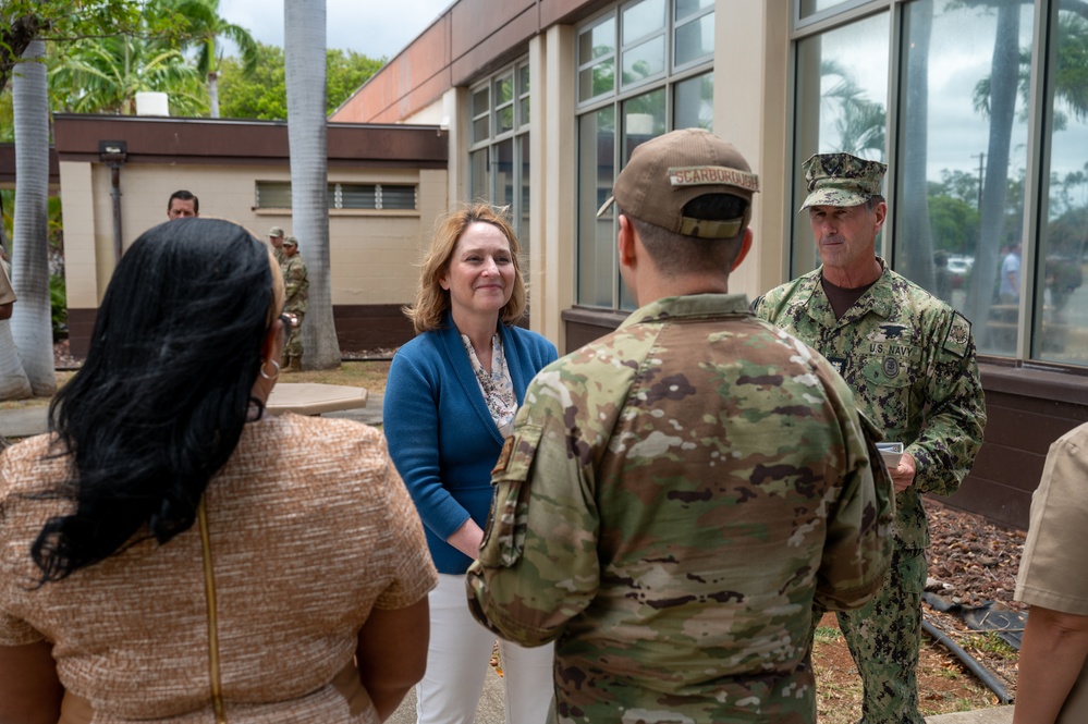 Deputy Secretary Hicks visits USINDOPACOM, USPACFLEET