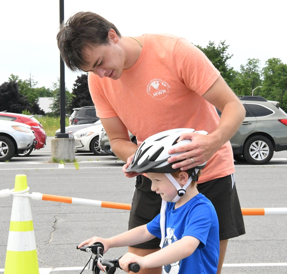 Fort Drum Bike Rodeo promotes a fun, safe summer for young cyclists