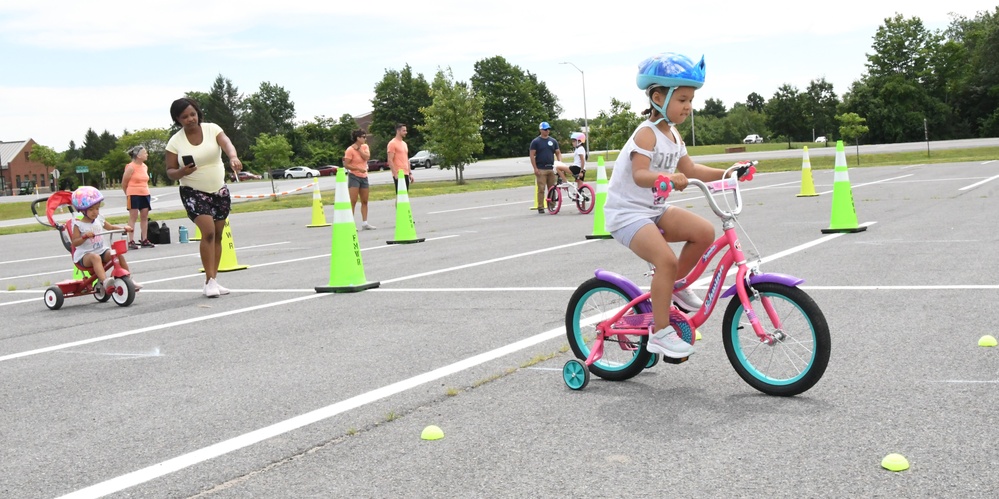 Fort Drum Bike Rodeo promotes a fun, safe summer for young cyclists